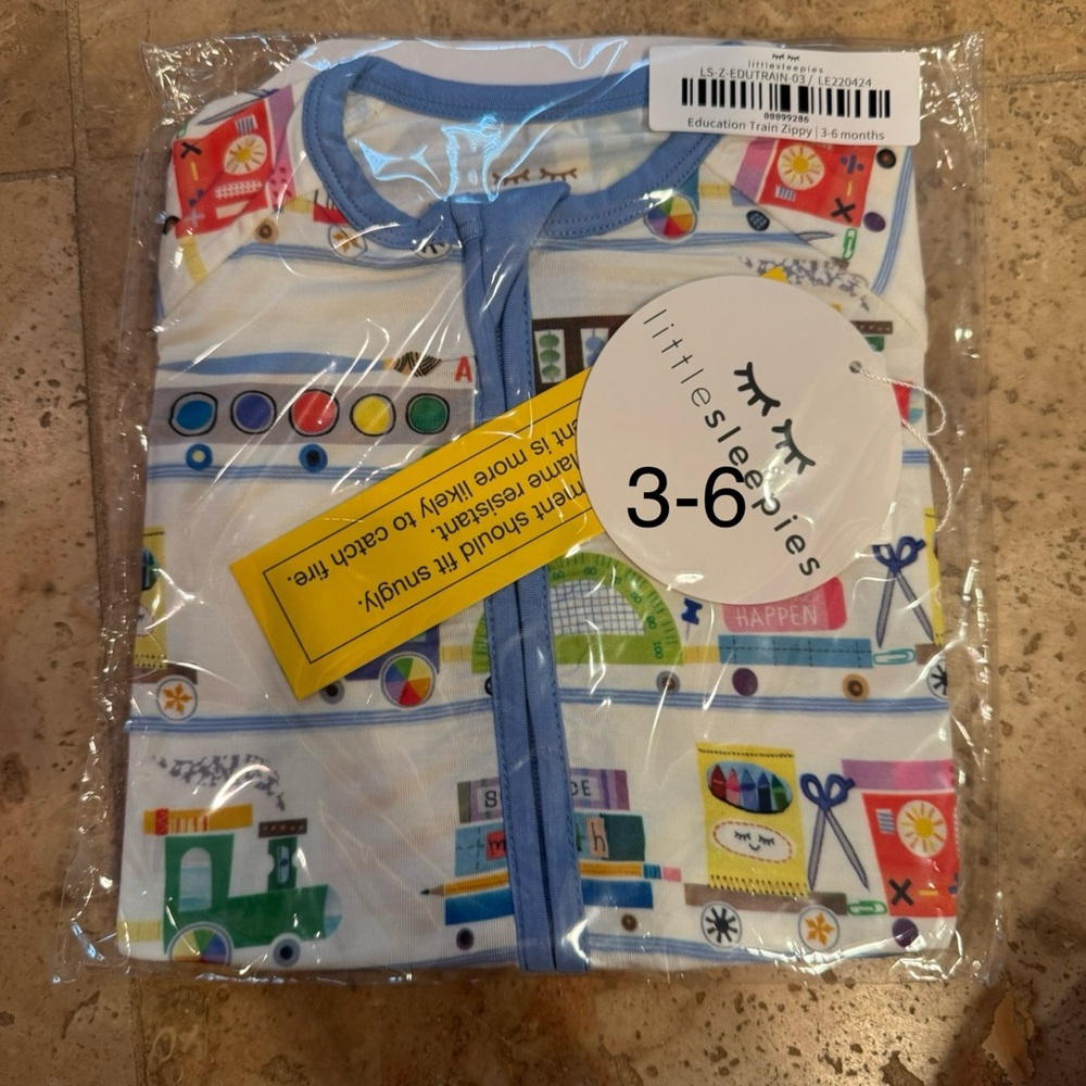Little Sleepies Education Train Zippy 3-6